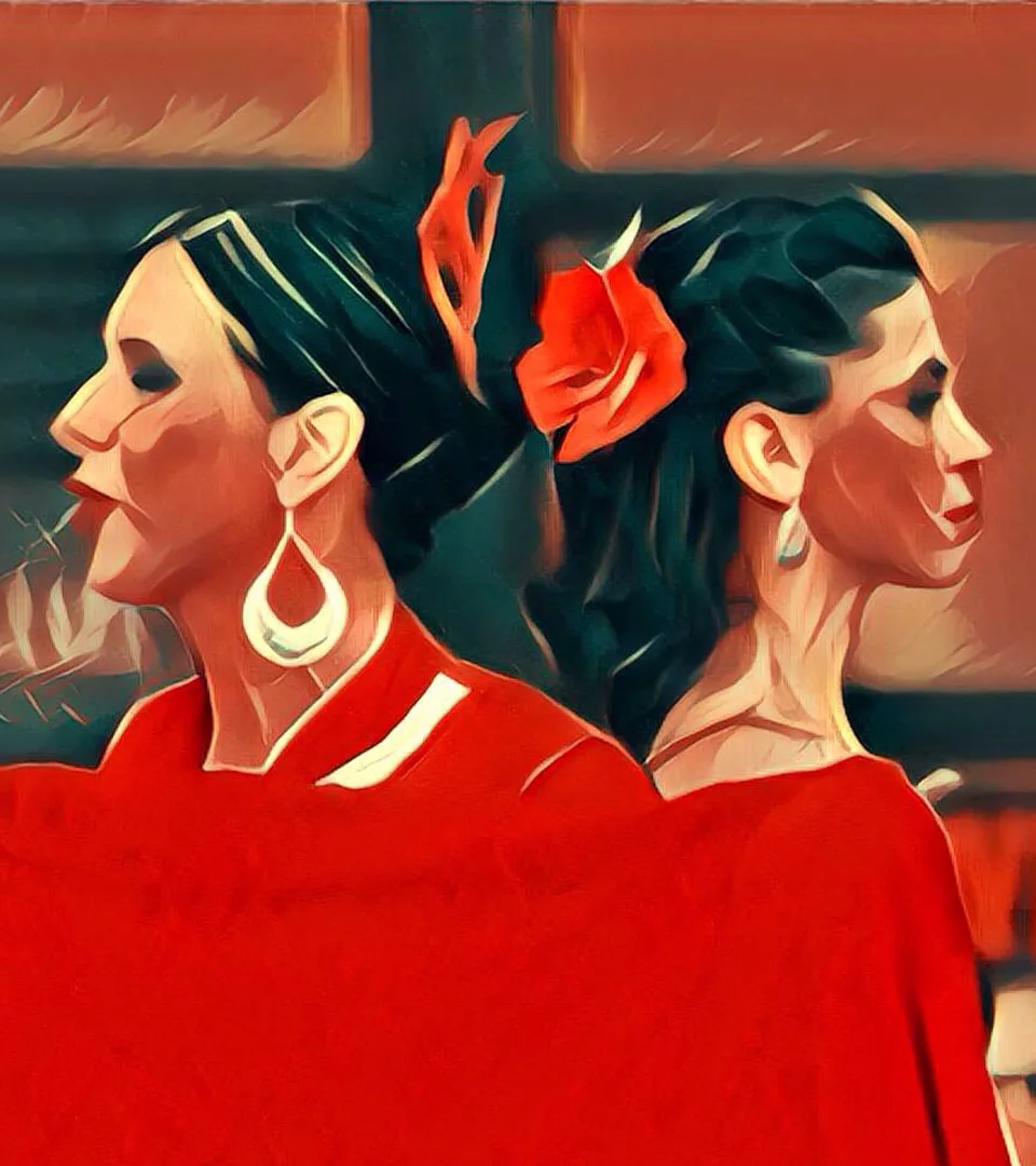 Flamenco i elementy tanga